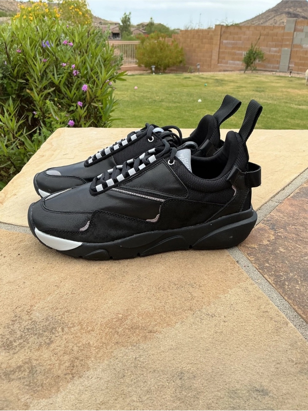 Clear Weather Aries Men's Black Nocturnal Fashion Sneaker - Sleek Casual Runner